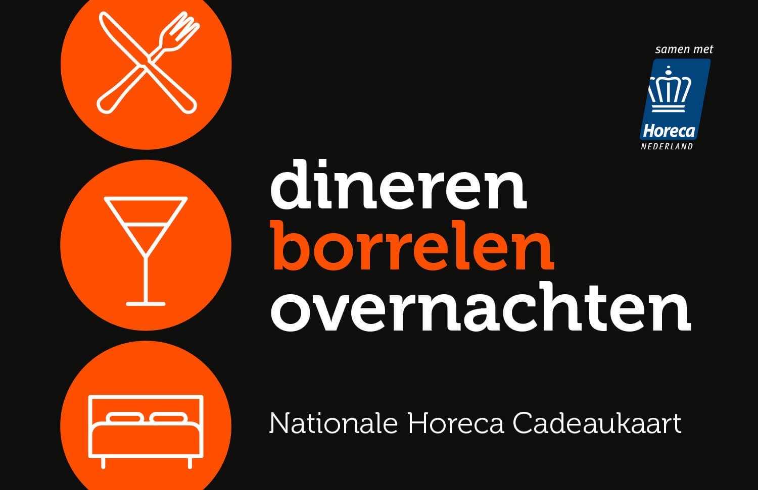 Nationale Horeca Cadeaukaart