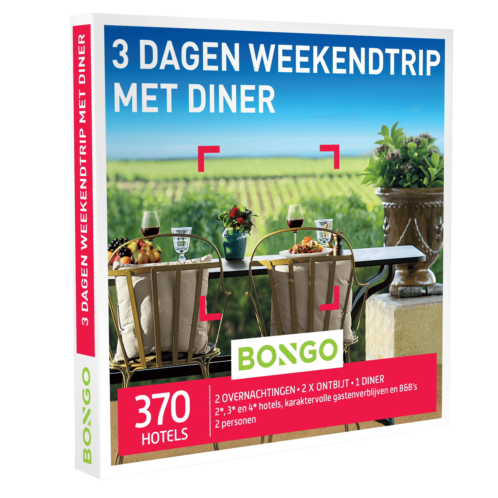 BONGO 3 dagen weekendtrip met diner