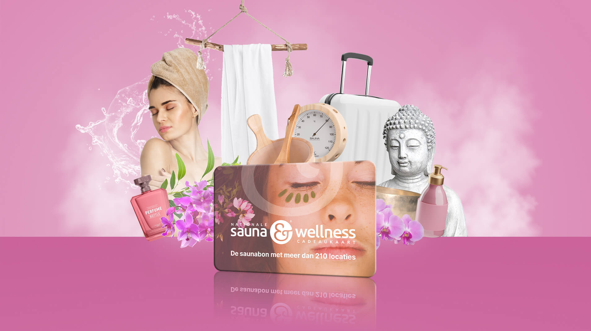 Een ontspannen dagje weg met de Nationale Sauna & Wellness Cadeaukaart