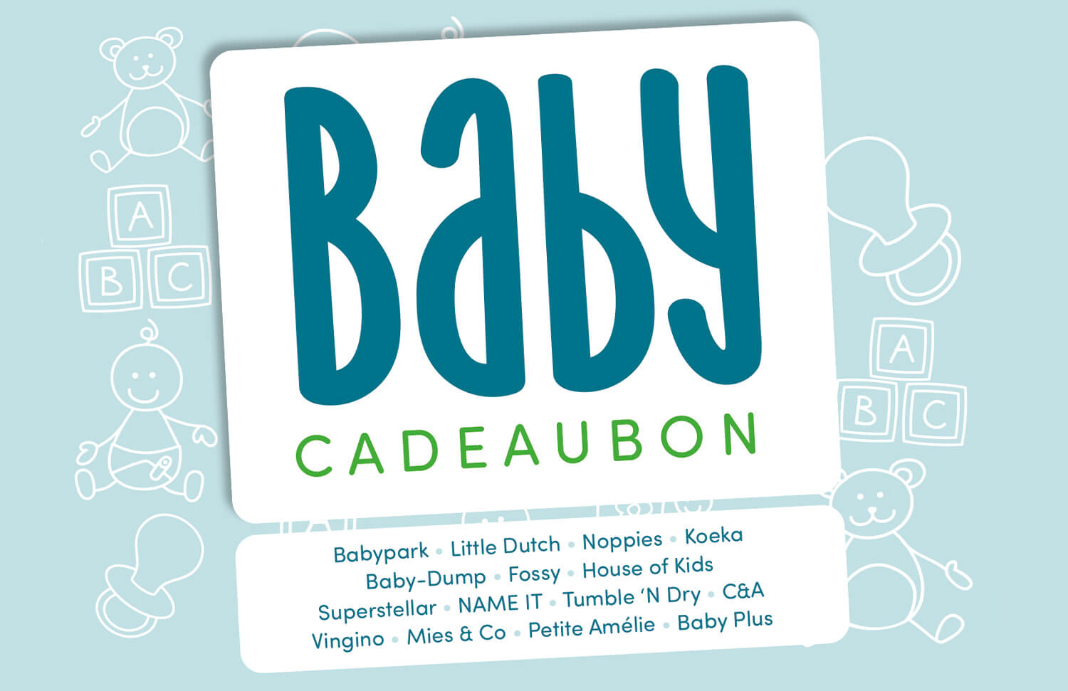 Babycadeaubon blauw