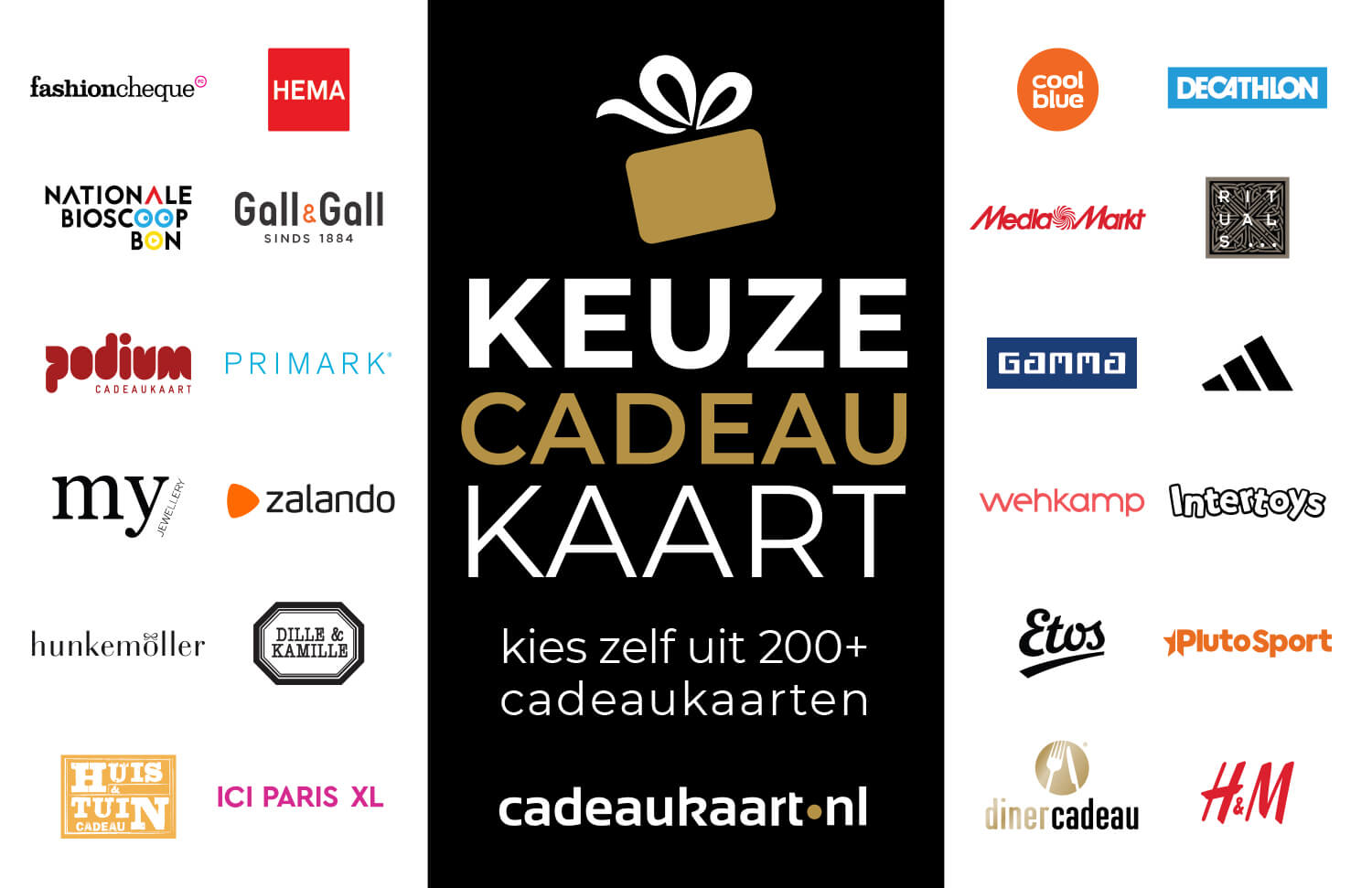 Cadeaukaart.nl Keuze Cadeaukaart