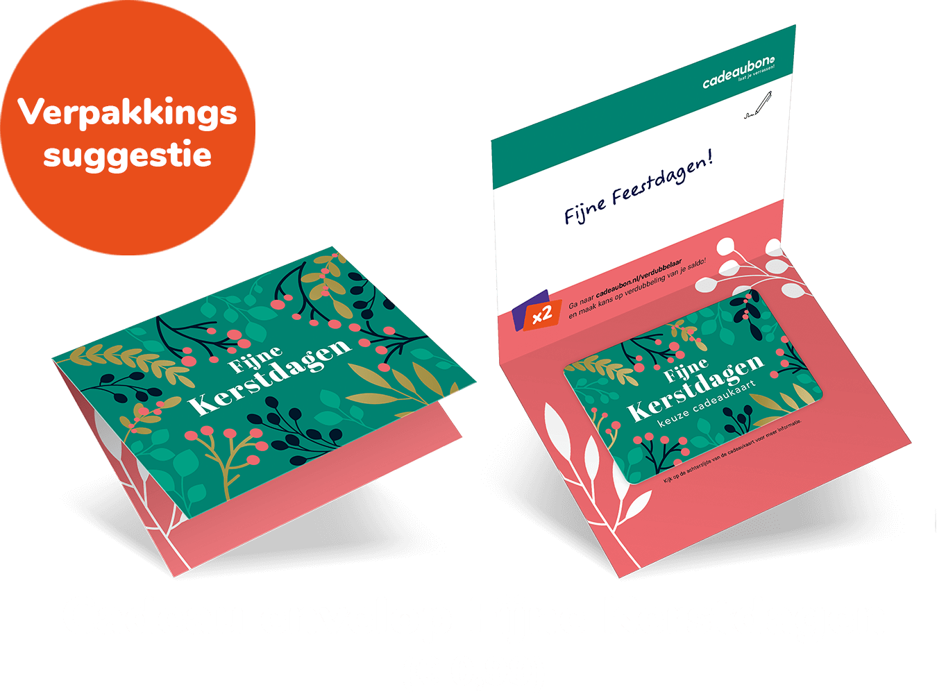 Verpakkingssuggestie Fijne Kerstdagen