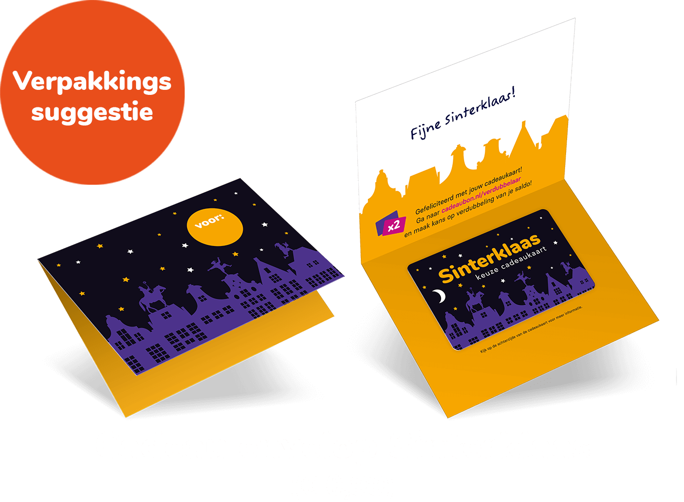 Verpakkingssuggestie Sinterklaas