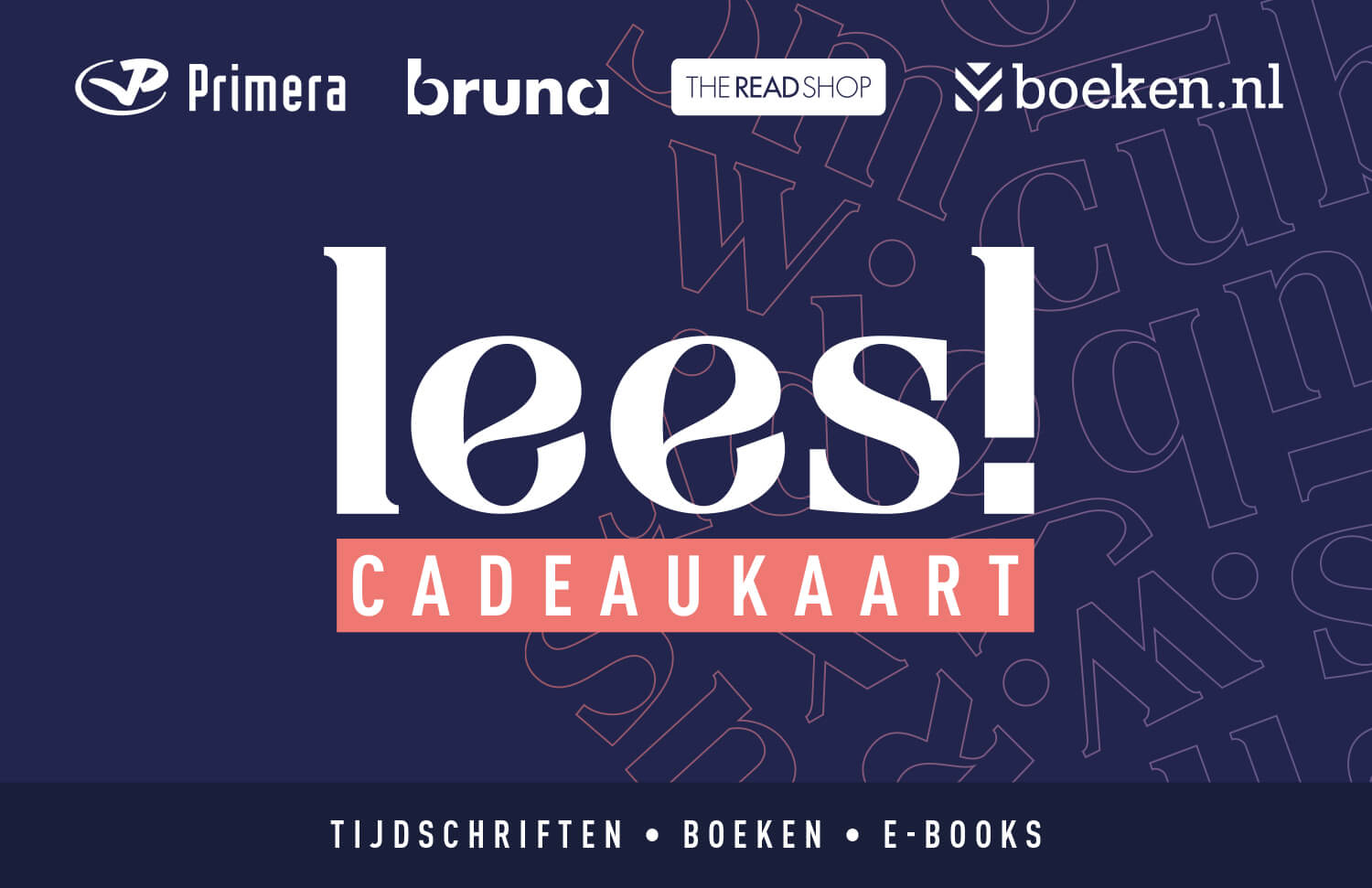 Lees! Cadeaukaart