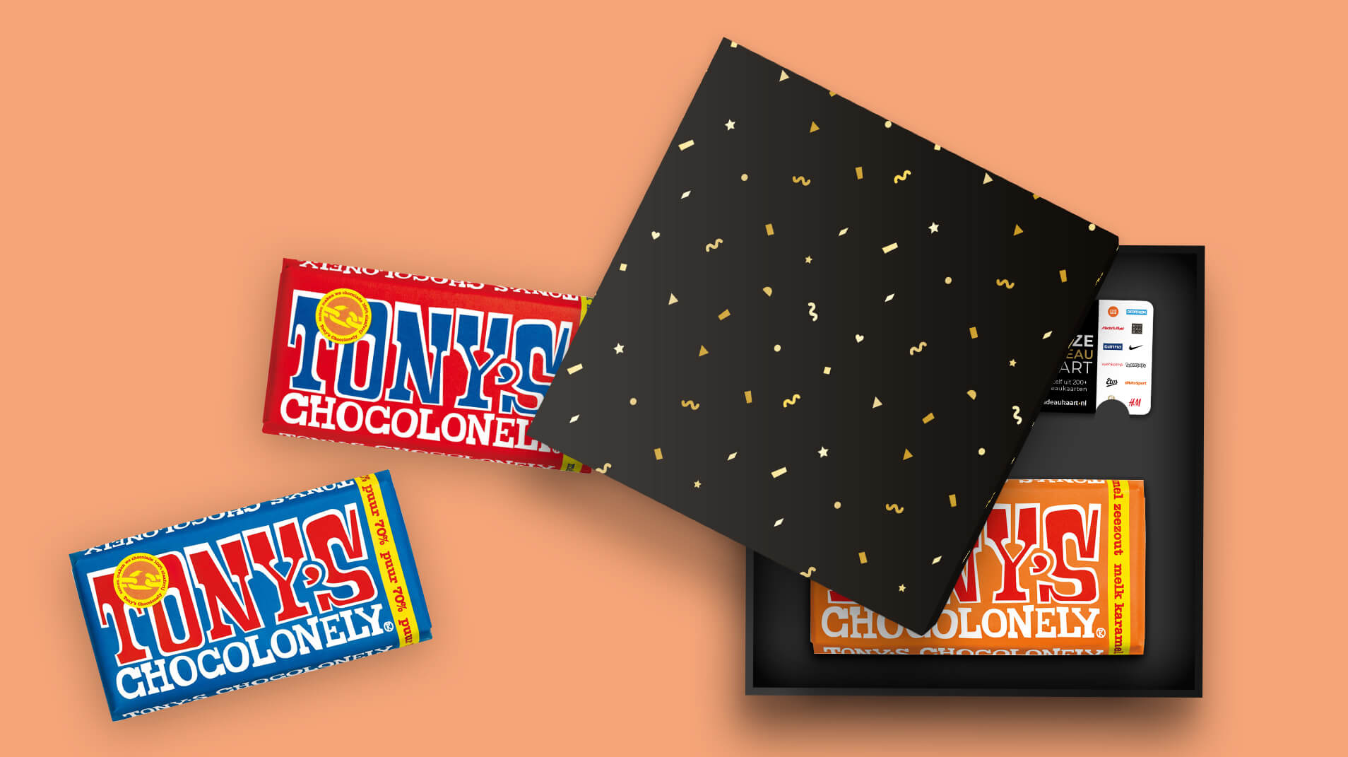 Cadeaupakket Tony's Chocolonely 