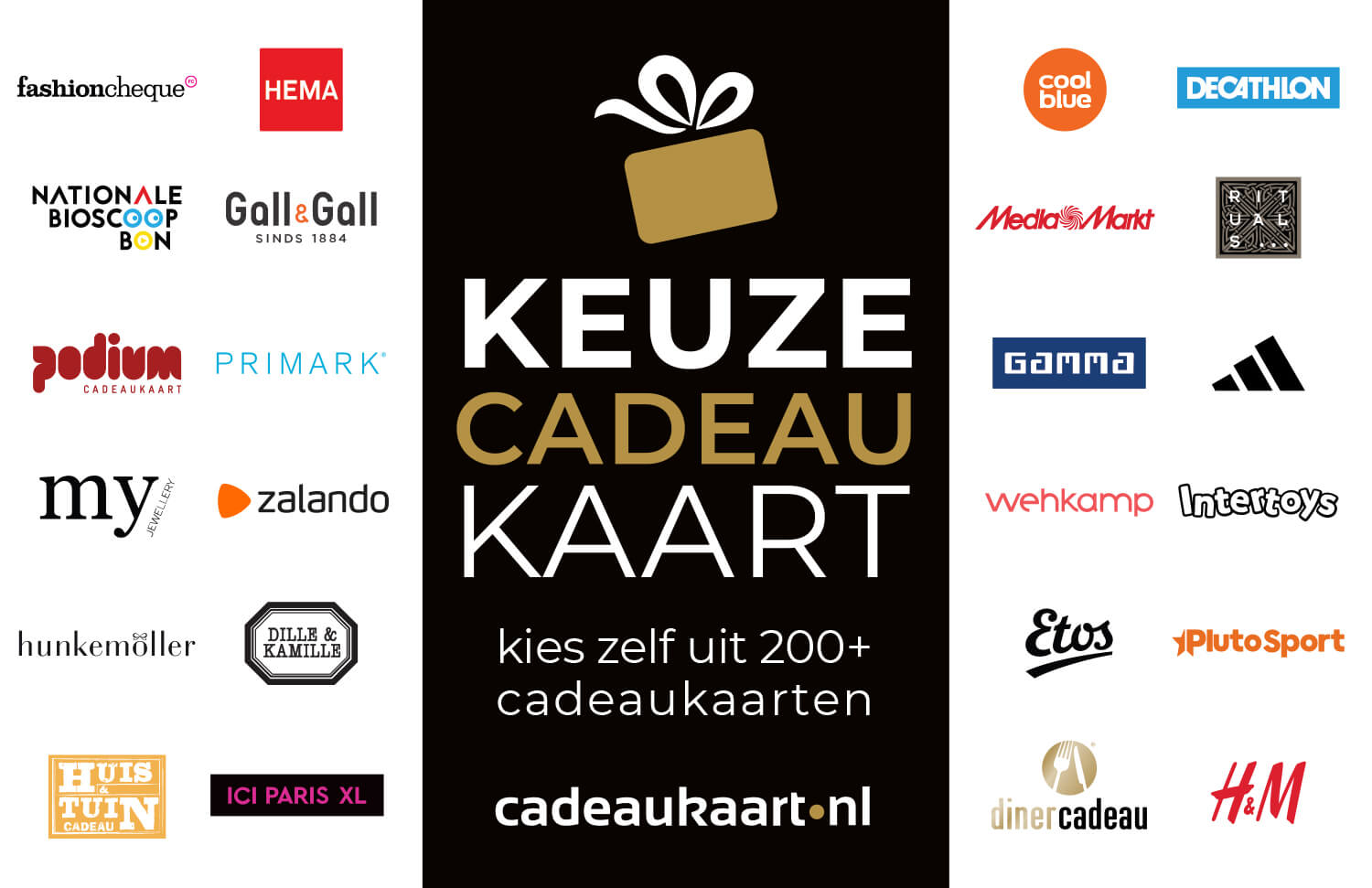 Cadeaukaart.nl Keuze Cadeaukaart