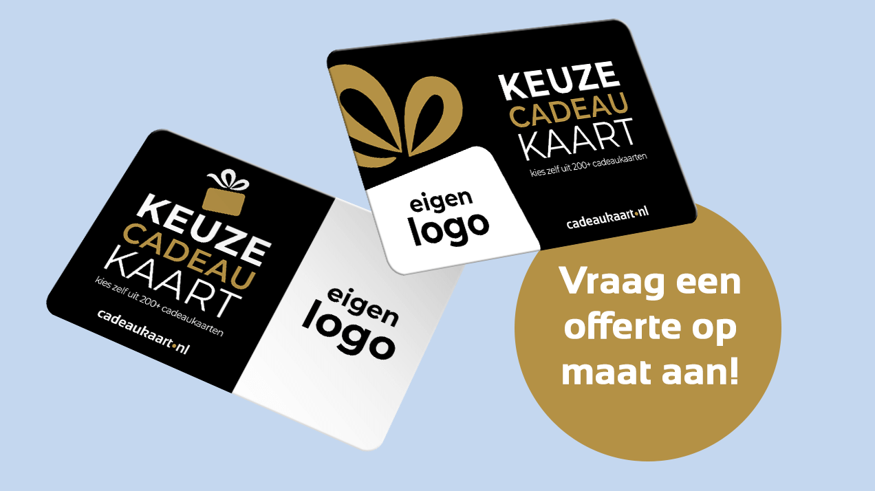 Zakelijke Keuze Cadeaukaart personaliseren